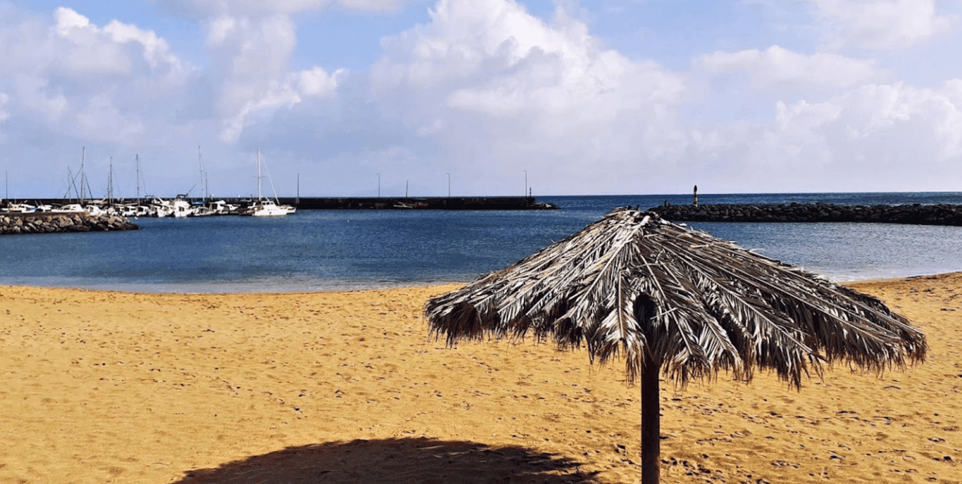 Machico beach Madeira