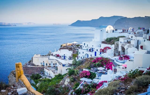 Santorini in Greece